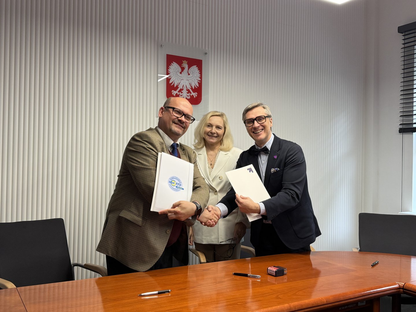 Signing of the agreement