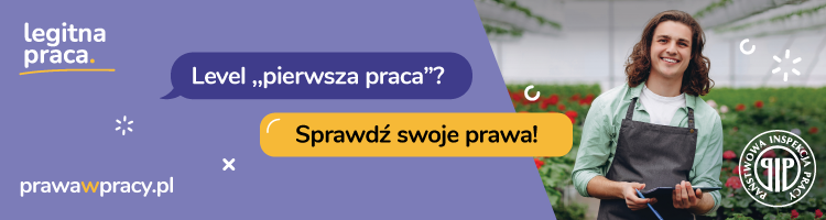 baner kampanii Legitna praca