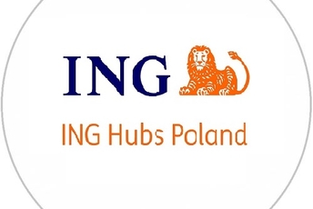 Logotyp ING Hubs Poland