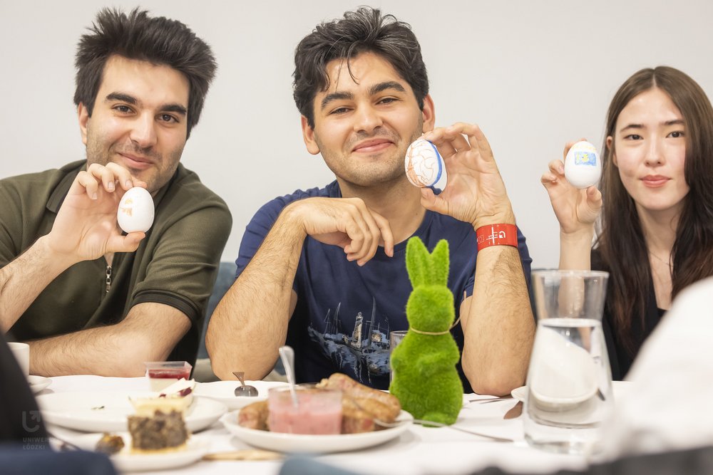 the University of Lodz Easter dinners