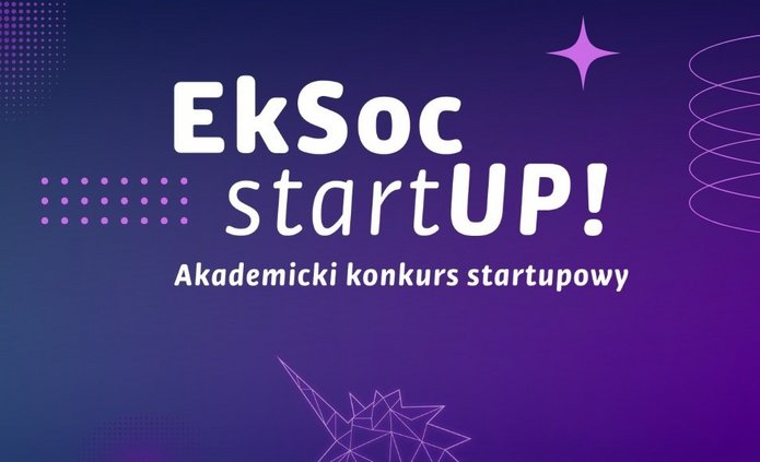 baner konkursu EkSoc startUP - przedłużamy rekrutację