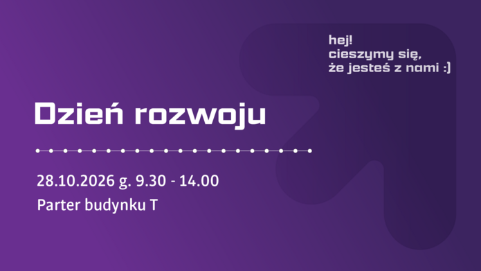 Napis: Dzień rozwoju 