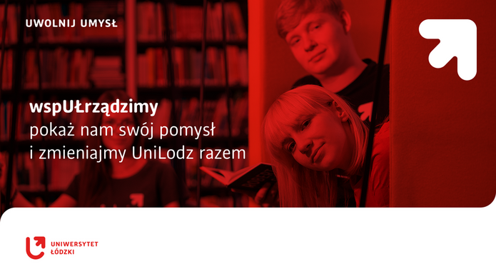 [Translate to English:] dwie osoby, dziewczyna i chłopak, patrzą w stronę obiektywu