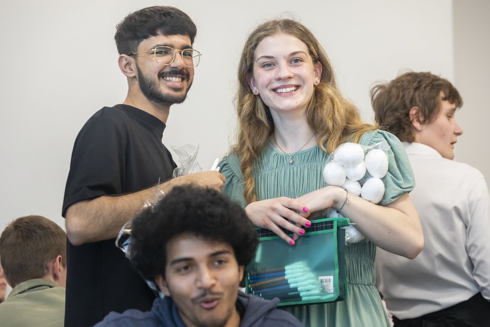 the University of Lodz Easter dinners