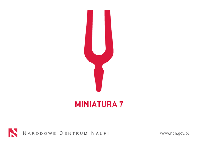 Logo konkursu Miniatura 7