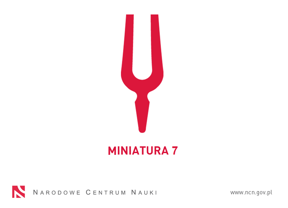 Logo konkursu Miniatura 7