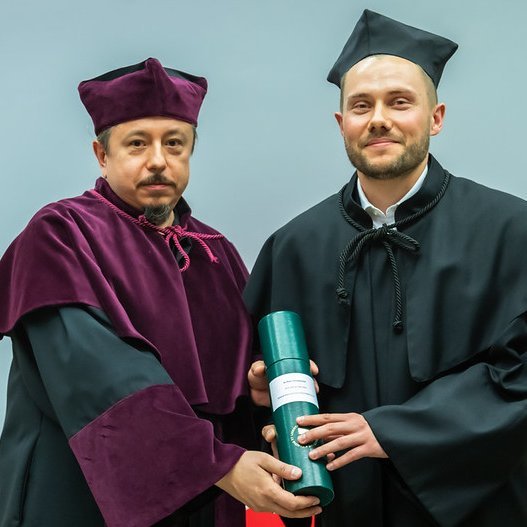 dr Piotr Chmielewski i prof. Wojciech Woźniak