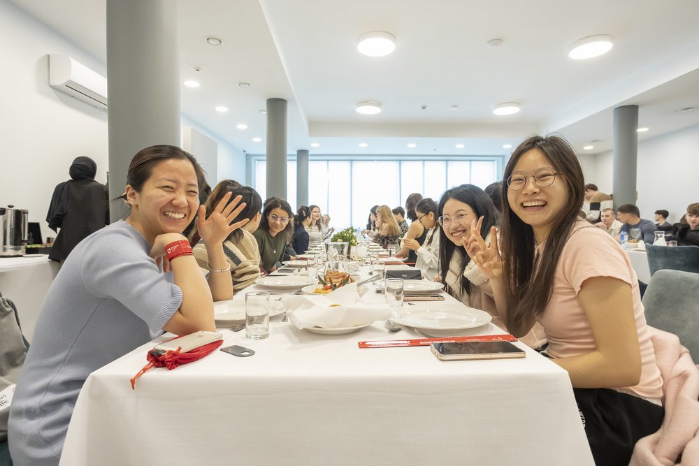 the University of Lodz Easter dinners