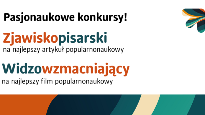 Baner reklamowy konkursów popularnonaukowych