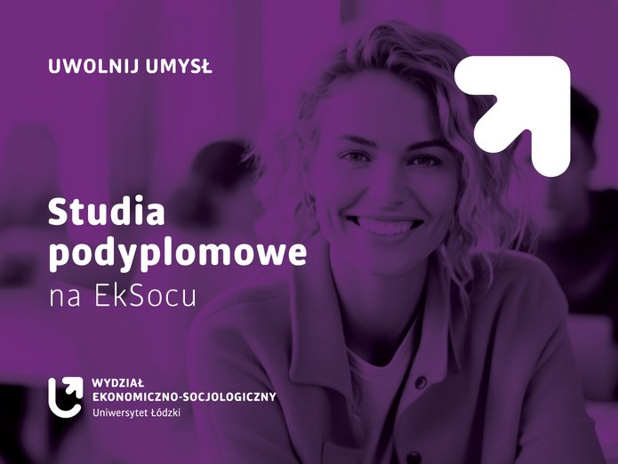 baner promujący studia podyplomowe