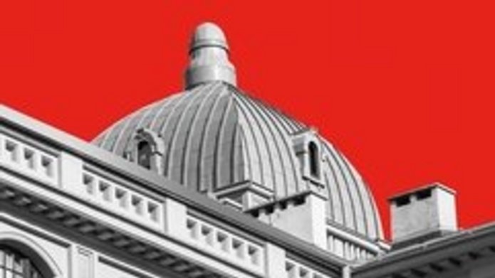 grafika z rektoratem UŁ