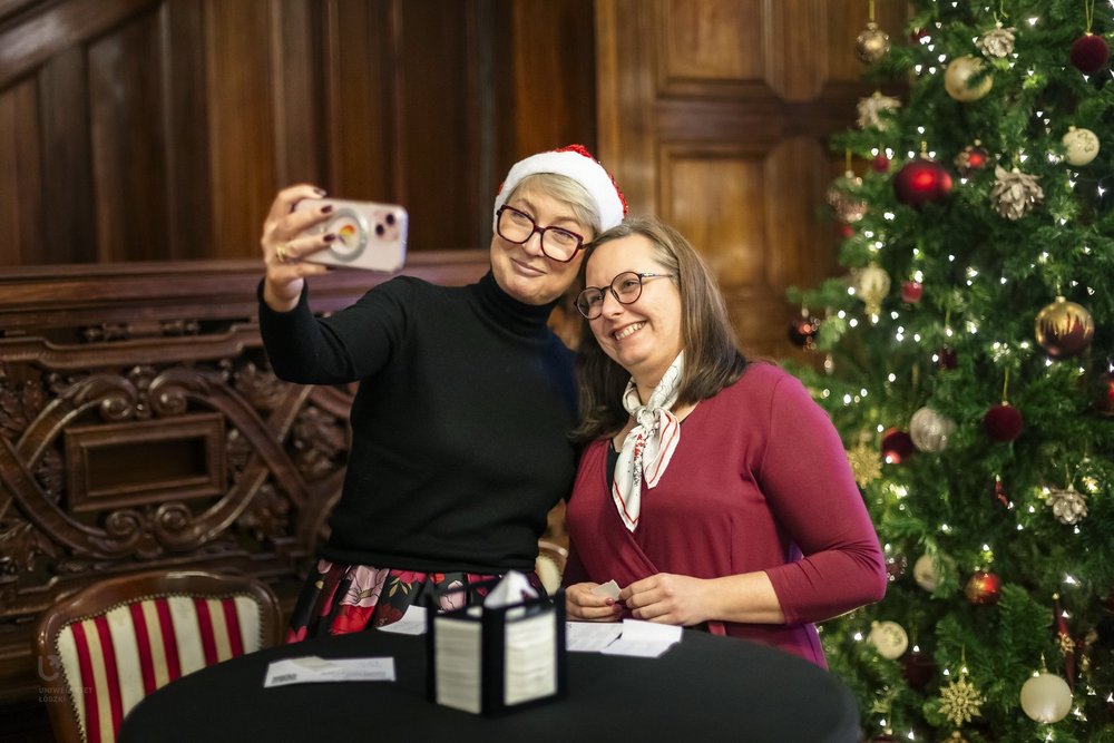Spotkanie świąteczne z zagranicznymi naukowcami UŁ