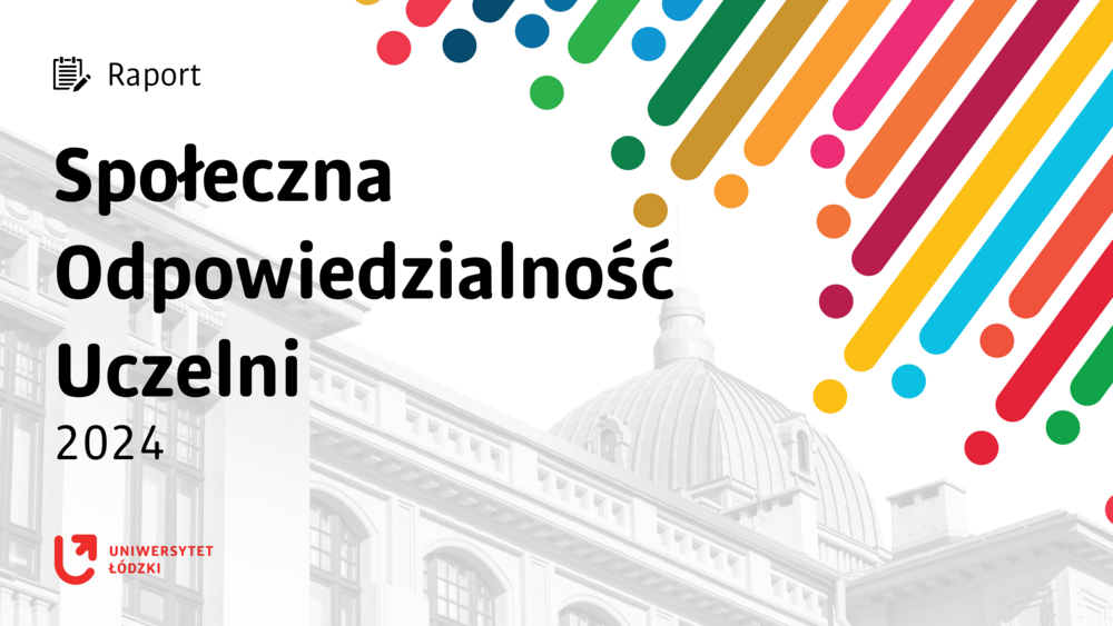 Budynek uczelni z hasłem informacyjnym o Raporcie SOU 2024
