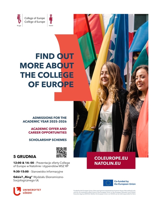 plakat promujący spotkanie