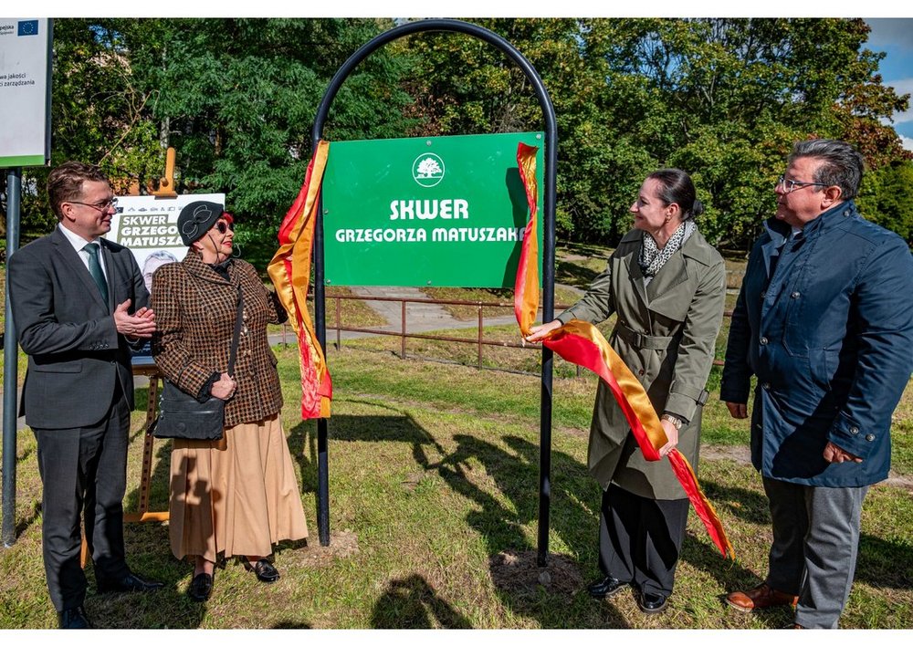 Skwer im. prof. Grzegorza Matuszaka