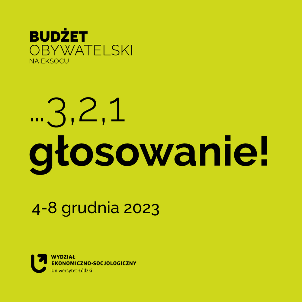 Grafika informująca o rozpoczęciu głosowania