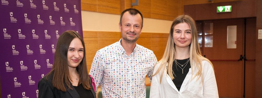 Winners and members of the Jury of the Eksoc StartUP! competition