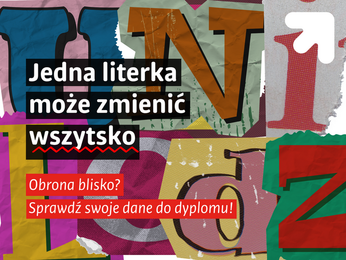 grafika z napisem jedna litera może zmienić wszystko 