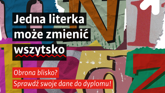 grafika z napisem jedna litera może zmienić wszystko 