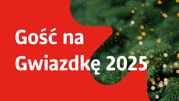 Baner Gość na Gwiazdkę 2025