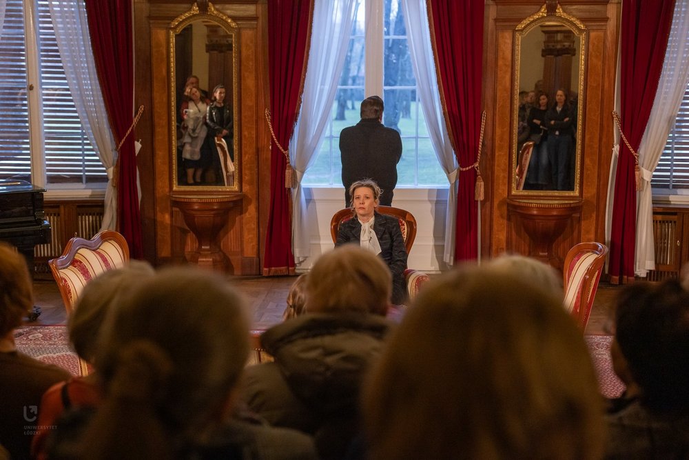 Występ aktorów Teatru Powszechnego