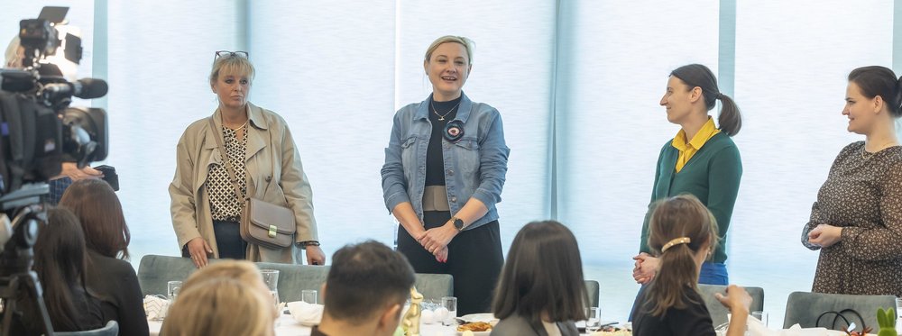 the University of Lodz Easter dinners