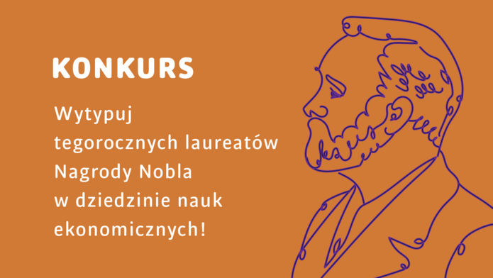 Nazwa konkursu i sylwetka Alfreda Nobla. 