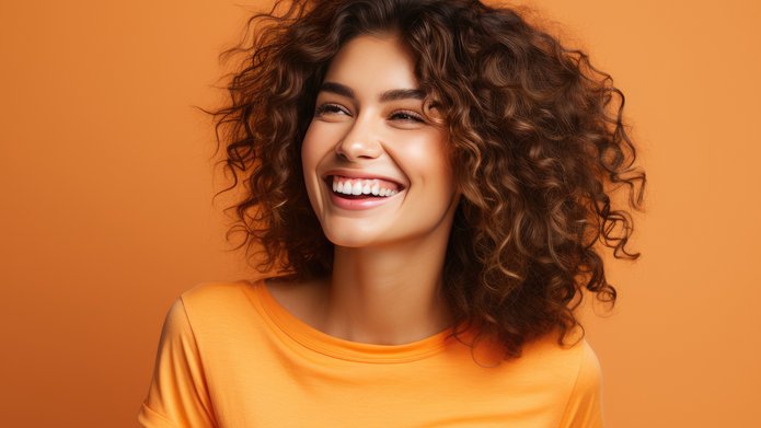 uśmięchnieta dziewczyna