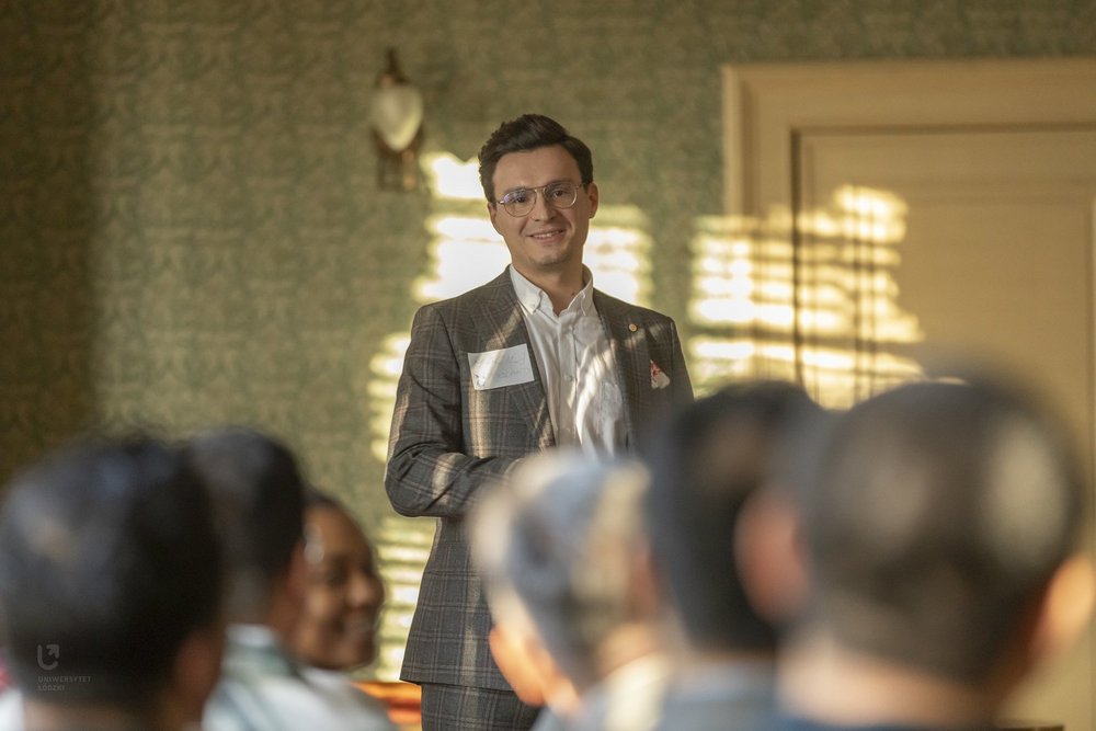 Spotkanie świąteczne z zagranicznymi naukowcami UŁ