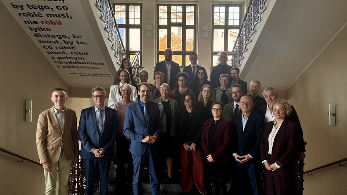 Delegacja UŁ i DAAD