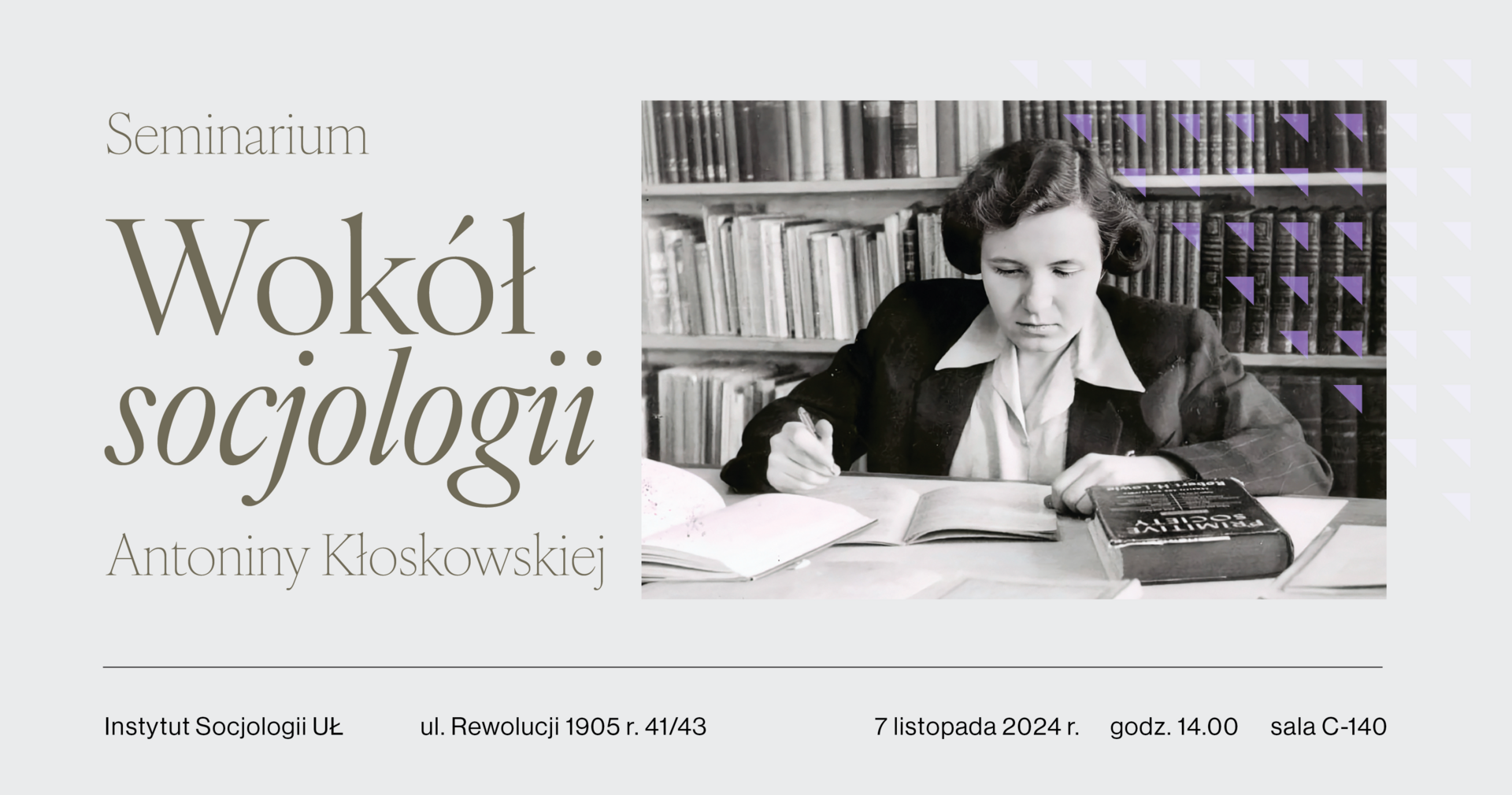 Antonina Kłoskowska czyta książkę
