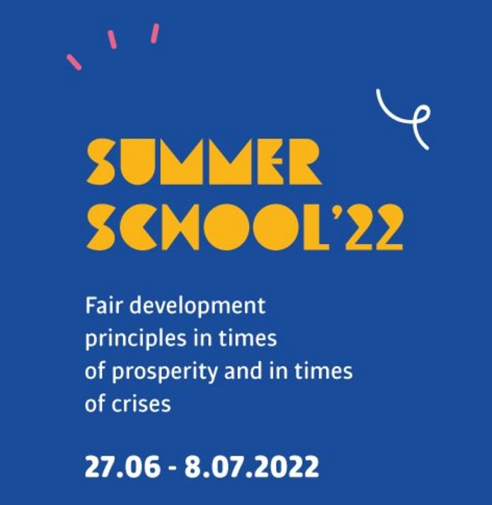 The 18th EkSoc International Summer School 2022 at the Faculty of Economics and Sociology of the University of Lodz “Fair development principles in times of prosperity and in times of crises" will be held between 27th of June and 8th of July 