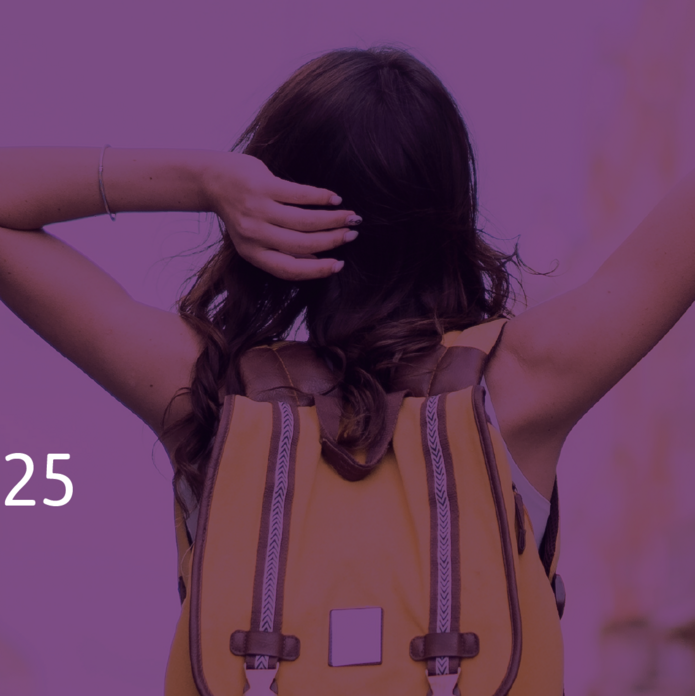 dziewczyna z plecakiem