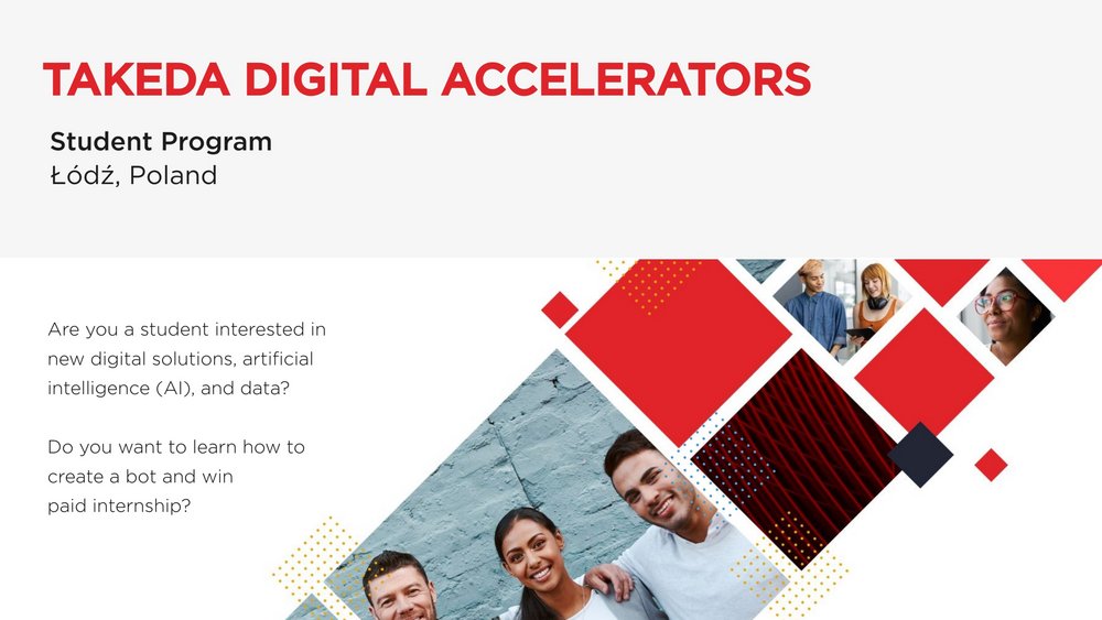 Program dla Studentów - Takeda Digital Accelerators