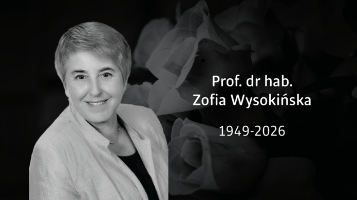 Grafika zmarłej prof. Zofii Wysokińskiej
