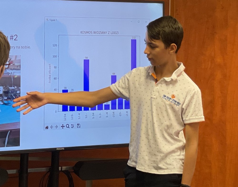 uczestnicy projektu zdolny uczeń, świetny student. Na zdjęciu: uczniowie szkół, wykładowcy UŁ