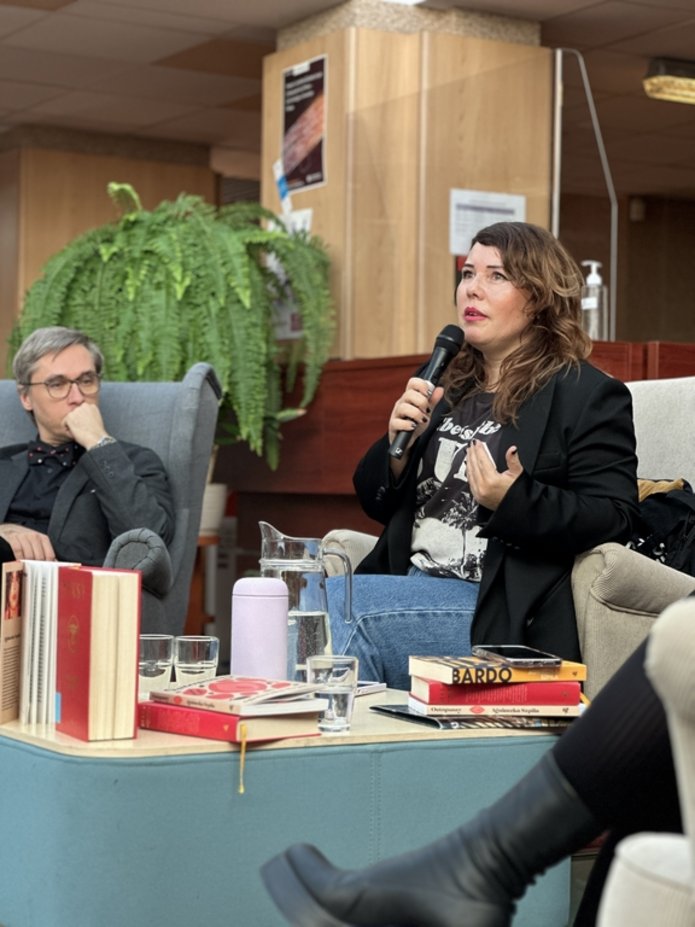 meeting with Agnieszka Szpila