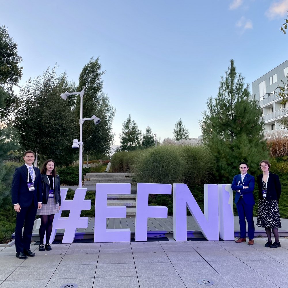 delegacja Wydziału na konferencję EFNI