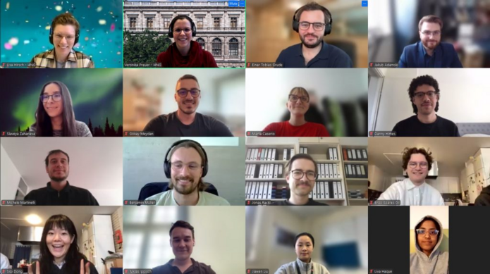screenshot of participants from Teams